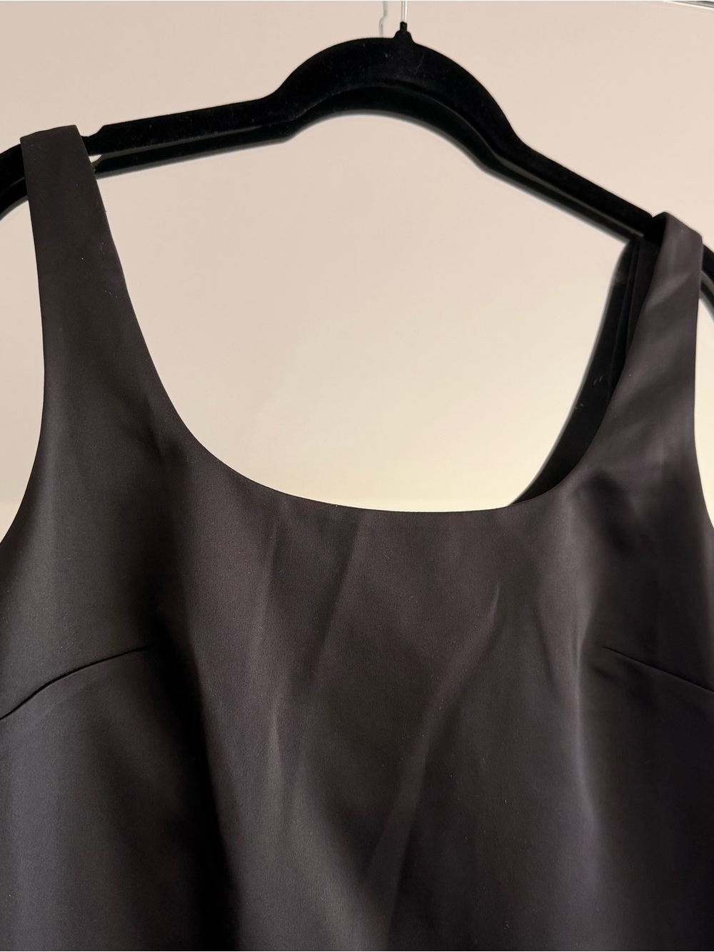 o.p.t. Classic Black Arietta Mini Dress with Square Neck - Picture 9 of 11